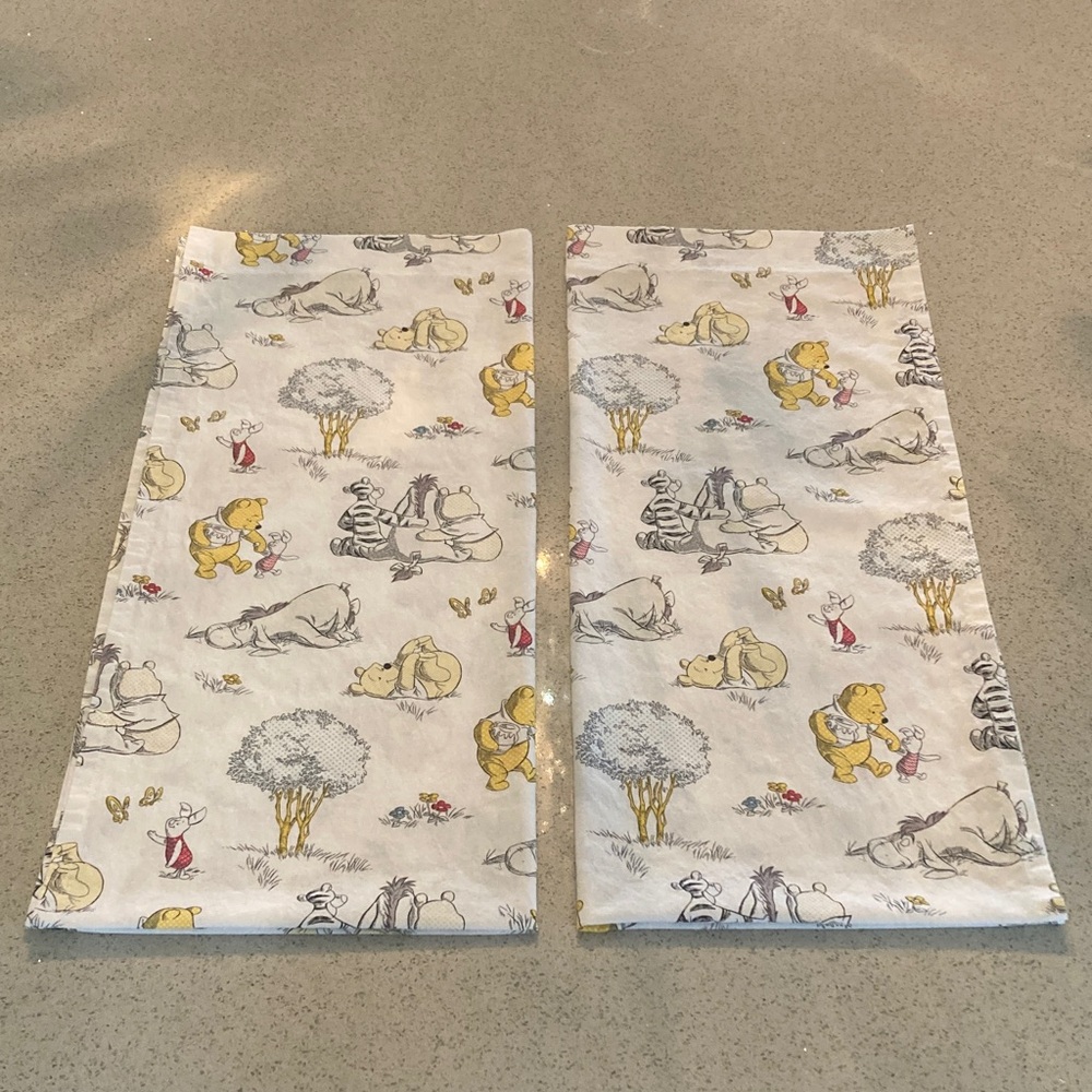 Set of Winnie the Pooh Curtain Panels
